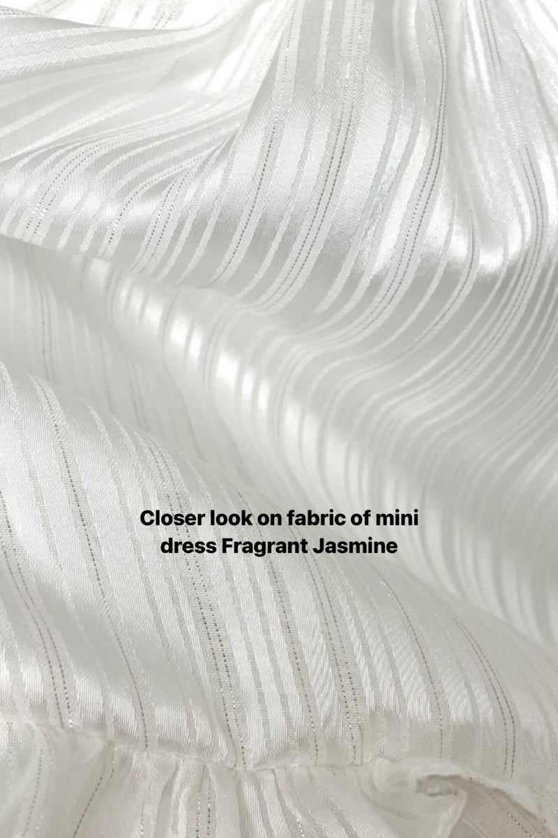 Fragrant Jasmine Mini Dress