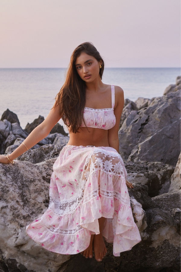 Soleil Rosé Pink Matching Set