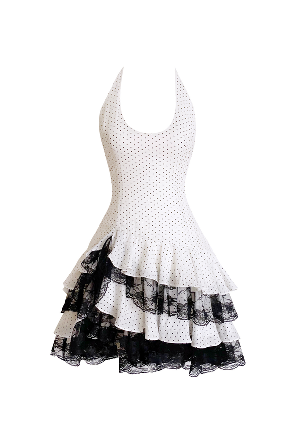 Vivienne Polka-dot Mini Dress