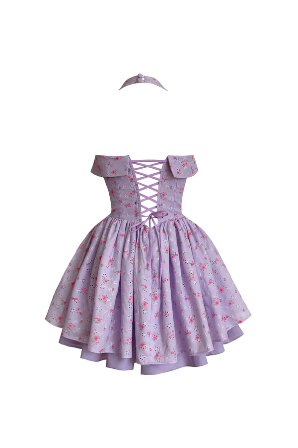 Sugar Plum Corset Mini Dress