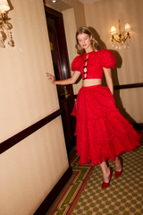 Shanghai Red Matching Set