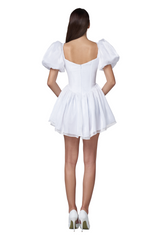 Bridal White Mini Dress