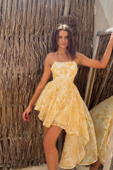 Gialla Asymmetrical Dress