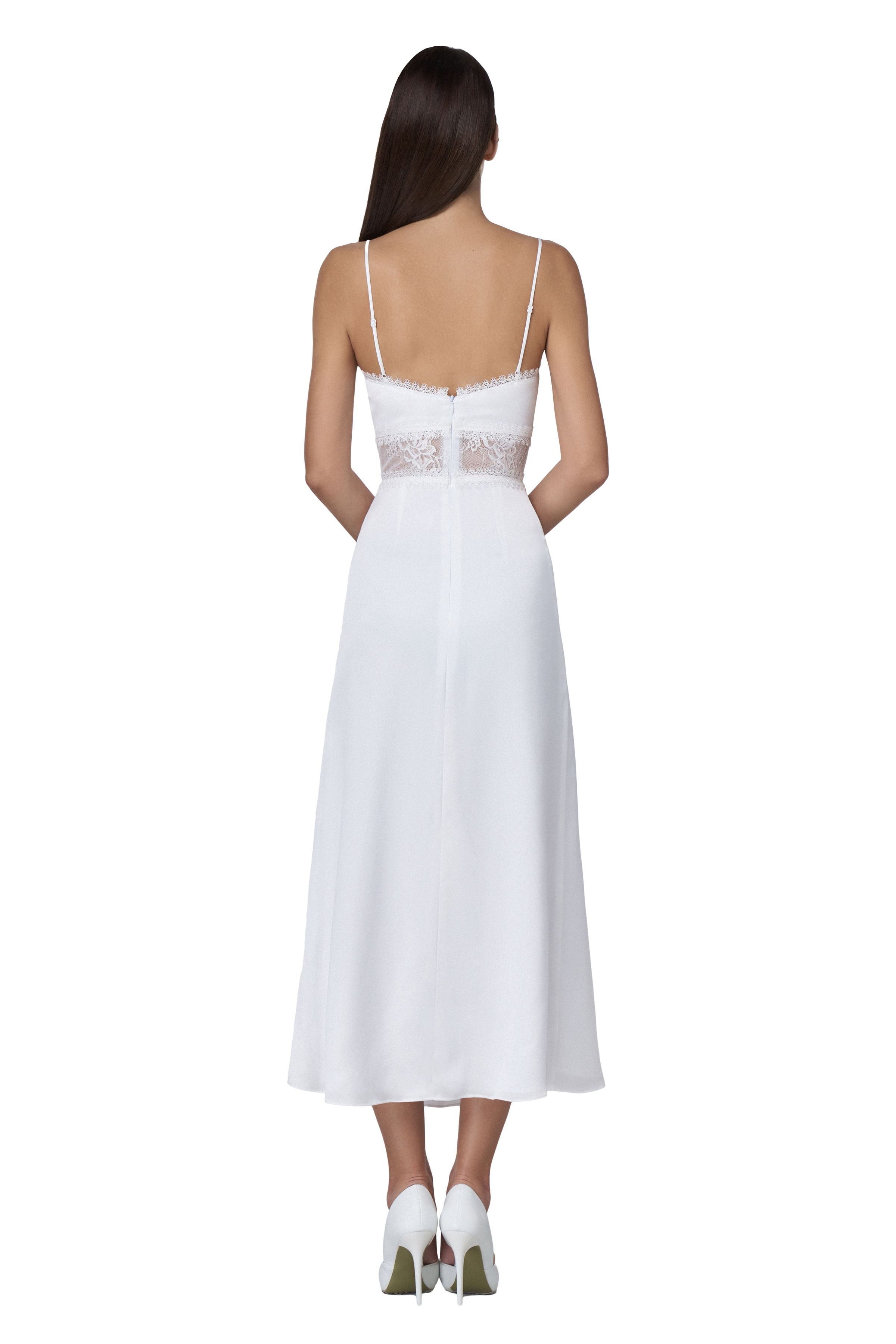 European Peony Midi Dress