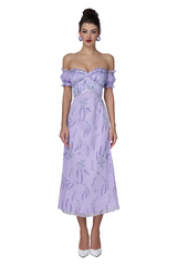 Miss. Wisteria Midi Dress